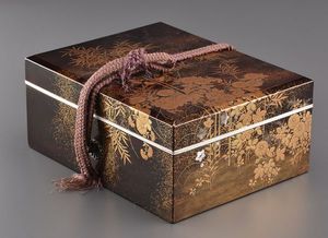 japanese gold lacquer Writing box 09252252