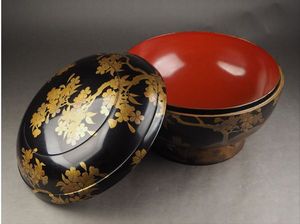 japanese gold lacquer Confectionery bowl 09132342