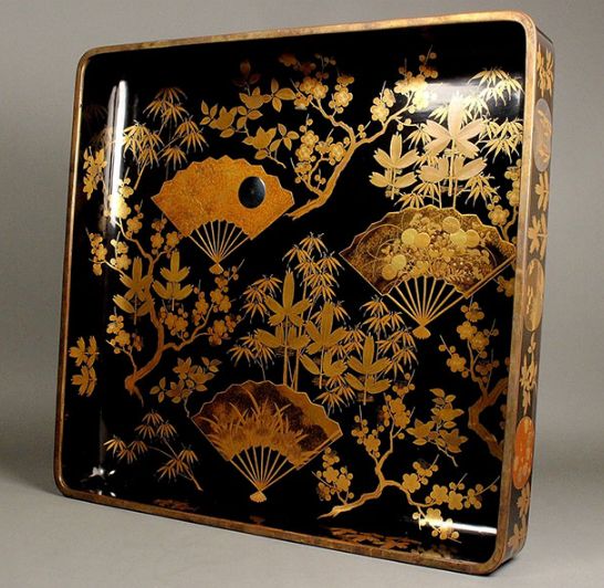 268japanese gold lacquer makie,일본의 디자인 日本设计
