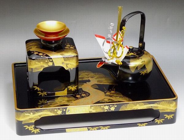 3-57japanese gold lacquer,makie