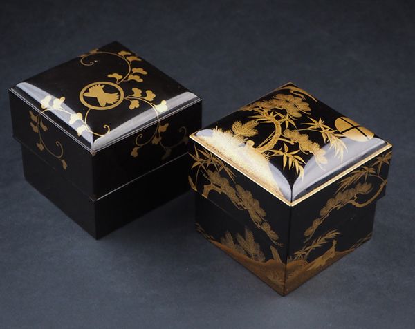 2-86japanese gold lacquer,makie
