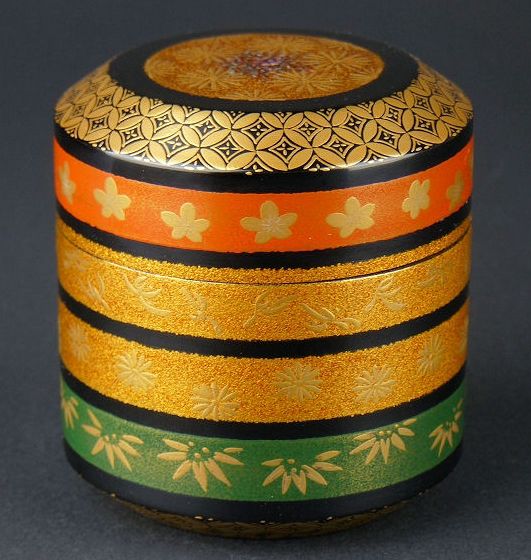 3-157japanese gold lacquer,makie
