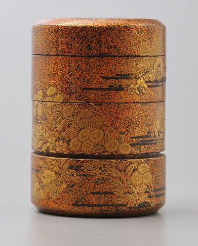3-76japanese gold lacquer,makie