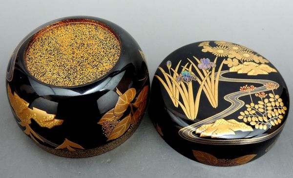 3-18japanese gold lacquer,makie