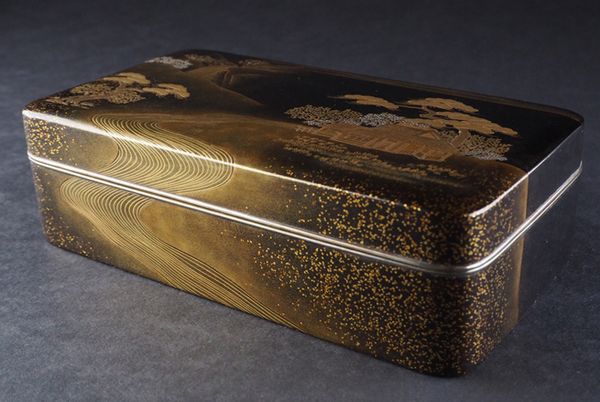 2-111japanese gold lacquer,makie