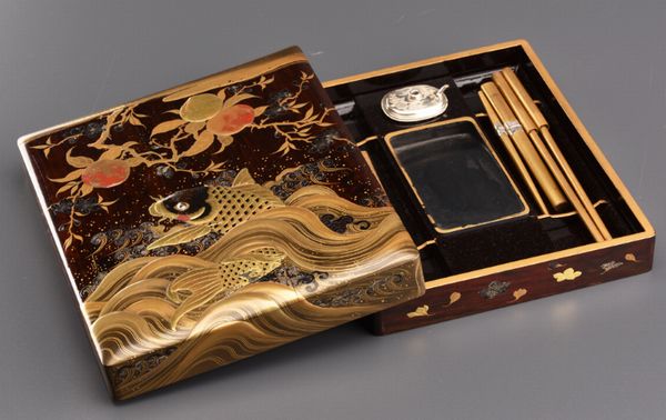 269japanese gold lacquer makie,일본의 디자인 日本设计