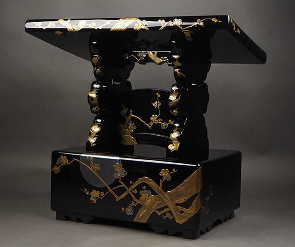 253japanese gold lacquer makie,일본의 디자인 日本设计