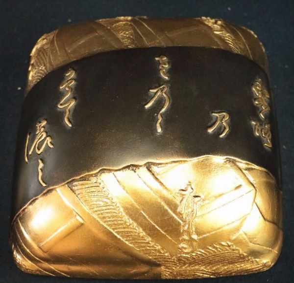 3-234japanese gold lacquer,makie