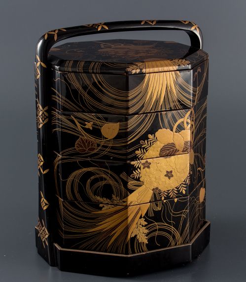 227japanese gold lacquer makie,일본의 디자인 日本设计