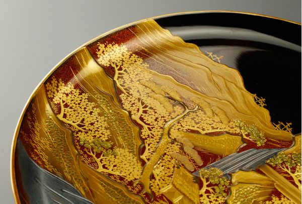 japanese gold lacquer,makieConfectionery bowl09112238