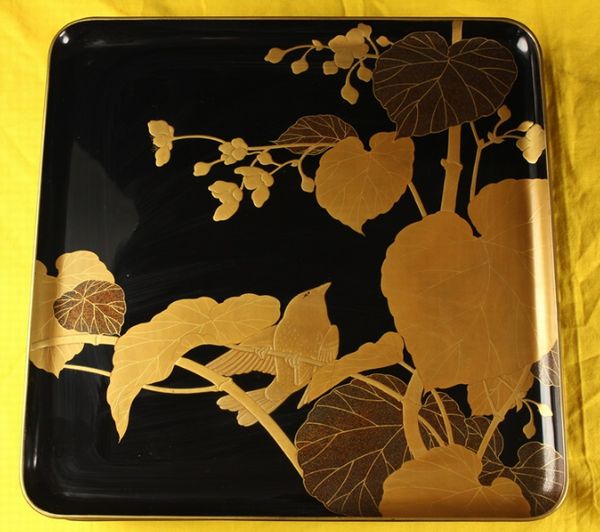 3-176japanese gold lacquer,makie