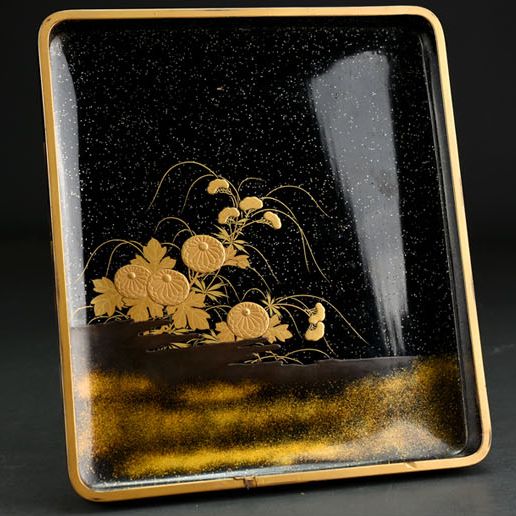 3-82japanese gold lacquer,makie