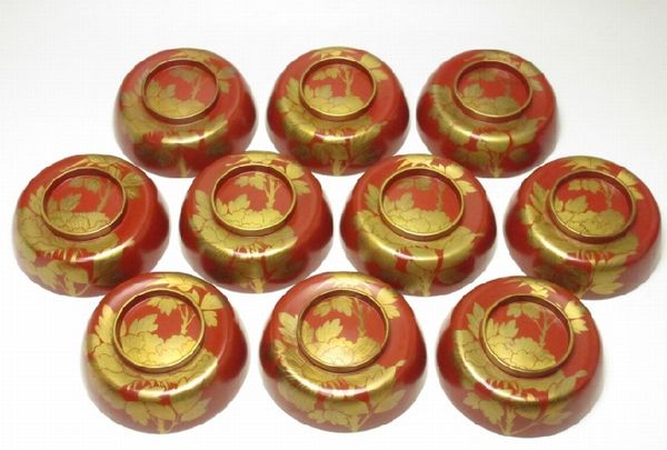 2-163japanese gold lacquer,makie