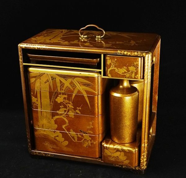 japanese gold lacquer,makie4-253
