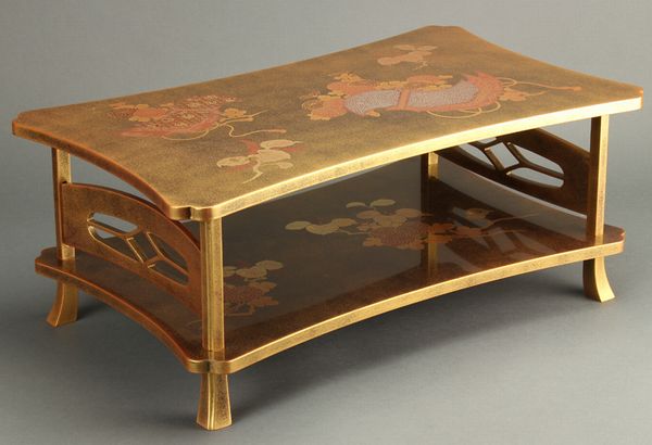 3-85japanese gold lacquer,makie