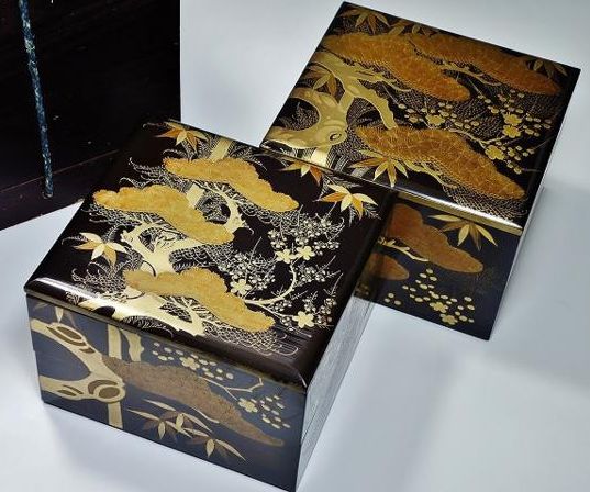 3-235japanese gold lacquer,makie