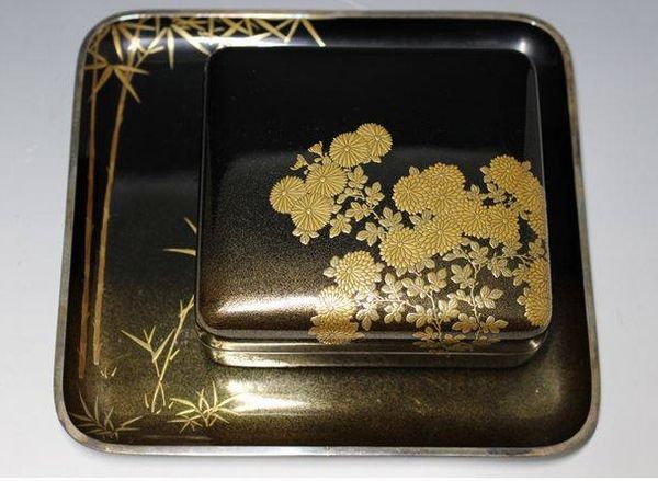 3-209japanese gold lacquer,makie