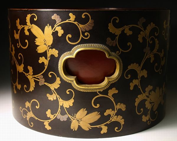 3-44japanese gold lacquer,makie