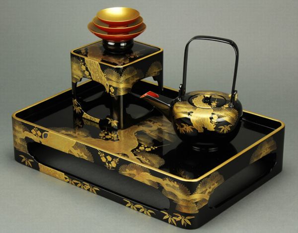 292japanese gold lacquer makie,일본의 디자인 日本设计