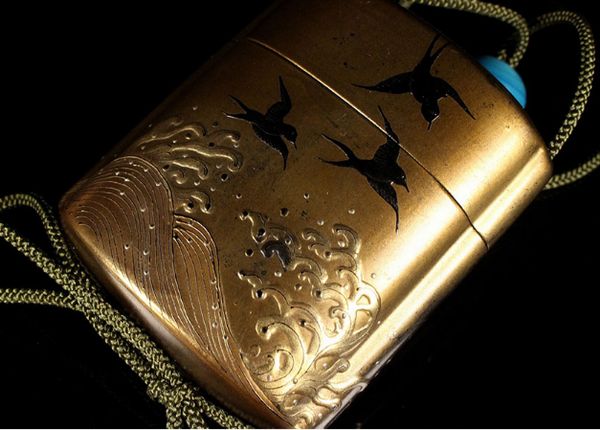69japanese gold lacquer makie