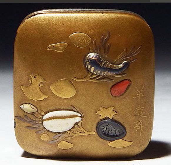 154japanese gold lacquer makie