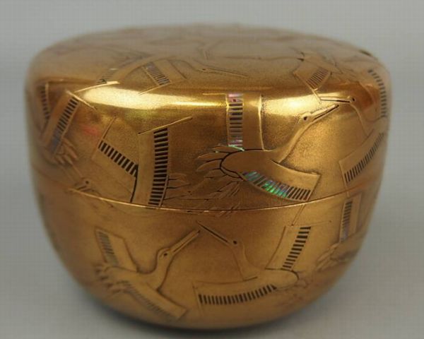 58japanese gold lacquer makie
